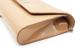 Christian Louboutin Vero Dodat Nude Patent Leather Clutch Crossbody Eb0426oorde