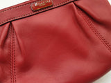 Coach Soho Pleated Wristlet Pouch In Red Leather Fw0926lrdu