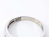 0.21 Cttw Diamond & 10k White Gold Wedding Band 2.6 Grams Size 10.5 Fw0826ozxdu
