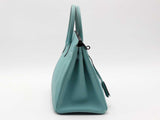 Hermes Birkin 25cm 2019 Blue Togo Palladium Hardware Handbag Aa0726ezxzsa