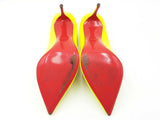 Christian Louboutin So Kate 120 Neon Fluo Yellow Pumps Size 41.5 Sd0926czdu
