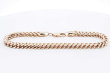 10k Yellow Gold Fox Tail Chain Bracelet 8.2 Grams 8.5 Inch Eb1225wxzsa