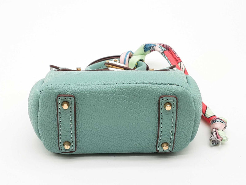 Blue Teal Mini Bag Charm Do0725ide