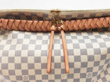 Louis Vuitton Beaubourg Hobo Mm Bag In Damier Azur Coated Canvas Fw0225wrzdu