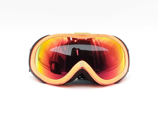 Gucci Web Fluorescent Orange Ski Goggles With Red Spectra Lens Fw0625llrdu