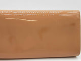 Louis Vuitton Louise Nude Patent Leather Clutch Eb0526pxzde