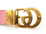 Gucci Marmont Reversible 40mm Belt In Gg Supreme Canvas Size 95/38 Fw0926lordu