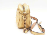 Gucci Pearly Gg Marmont Gold Shoulder Bag Sd0825pwzsa