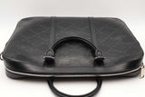 Gucci Jumbo Gg Monogram Black Leather Briefcase Eb0326cxzsa