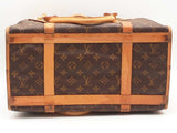 Louis Vuitton Monogram Dog Bag 40 Brown Aa1025w4zsa