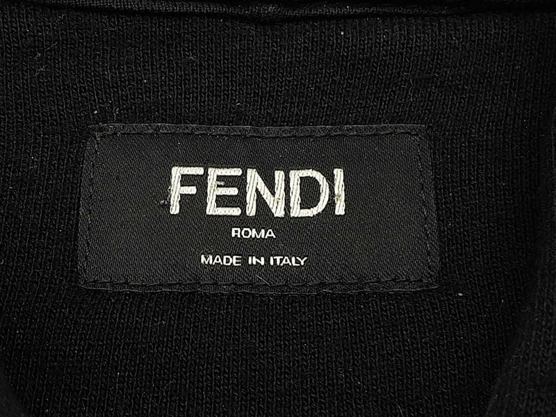 Fendi Side Logo Black Sweat Set Size It Xxl/ It 54 Do0425wxzde