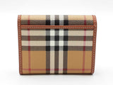 Burberry Small Folding Wallet In House Check Coated Canvas Fw0626orxdu