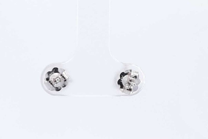 Approx. 2ctw Lab Grown Diamond Stud Earrings 14k White Gold 1 Grams Eb0924pocsa