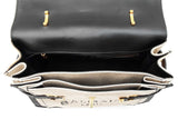 Balmain B-buzz Tote Bag In Canvas & Leather Fw0925pzxdu