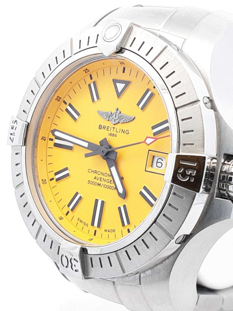 Breitling Avenger Seawolf Stainless Steel Automatic 45mm Watch Fw0525opordu