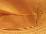 Hermes Embroidered H Logo Orange Bucket Hat Size 59 Do0926wxzde