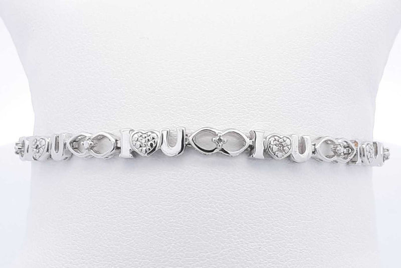 925 Sterling Silver Bracelet 9 Grams 8 Inch Eb1124oxsa