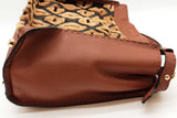 Fendi Peekaboo Essential Selleria Top Handle Tote Bag Eb0326wxxzde