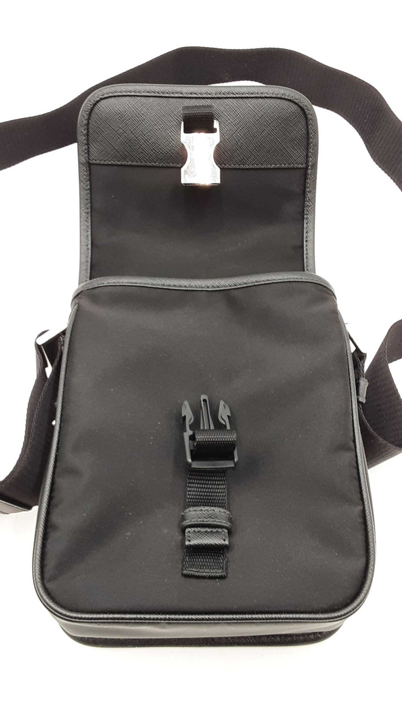 Prada Nylon Black Shoulder Bag Sd0825rzxsa