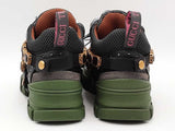 Gucci Flashtrek Sega Green Shoes Size 35 Aa0826lzxsa