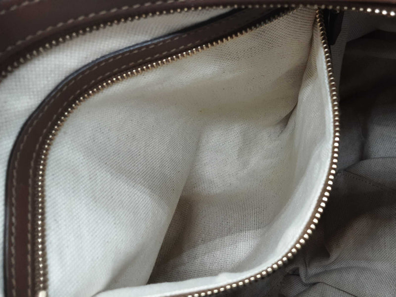 Gucci 309618 Tan Gg Supreme Coated Canvas Hobo Shoulder Bag Do0825lxzde