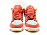 Nike Air Jordan 1 Mid Se "Denim Red" High Top Sneakers Size 9.5 Fw0225lxzdu