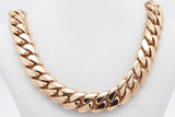 10k Yellow Gold Cuban Link Chain Necklace 118.7 Grams 24 Inch Eb0126rrxzsa