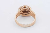 0.48cttw Diamond Ring In 14k Yellow Gold 6.2 Grams Size 7.5 Eb0426iorsa