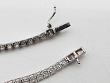 3.00 Cttw Lab Grown Diamonds 14k Wg 4.3g Tennis Bracelet 6.75 In Do0726llxzde