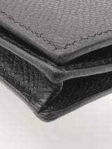 Hermès Bearn Long Wallet In Black Epsom Leather Fw0426ixzdu