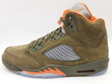Nike Dd0587-308 Air Jordan 5 Retro Olive Shoes Size Us 13 Mens Do0525lcxde