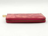 Louis Vuitton Vernice Floral Zippy Red Wallet Aa0526ozxsa