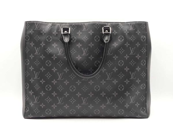 Louis Vuitton Grand Sac In Monogram Eclipse Coated Canvas & Leather Fw0925loxzdu