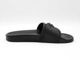 Versace Palazzo Slides In Medusa & Greca Embossed Rubber Size 11.5 Fw0926izdu
