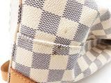 Louis Vuitton Damier Azur Hamstead Mm Tote Bag Sd0626eordu