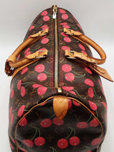 Louis Vuitton X Takashi Murakami Monogram Cerises Keepall 45 Eb0626exzsa