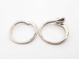 Ever Us 0.70 Cttw Diamond & 10k Gold Bridal Set 4.4 Grams Size 5.5 Fw0325lsxdu