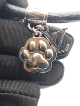 Louis Vuitton Paw Bracelet In Monogram Eclipse Coated Canvas 8 Inch Fw0126lxzdu