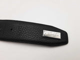 Philipp Plein Black Rhinestones Skull Head Black Leather Belt Do0426lxzde