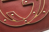 Gucci Blondie Red Leather Hobo Shoulder Bag Eb0526lxzsa