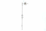 Tiffany & Co. Elsa Peretti Diamonds By The Yard Platinum Earrings Eb0626lxxzsa