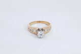 0.64cttw Diamond 14k Yellow Gold Ring 5.1 Grams Size 6.5 Eb0626rxzdu
