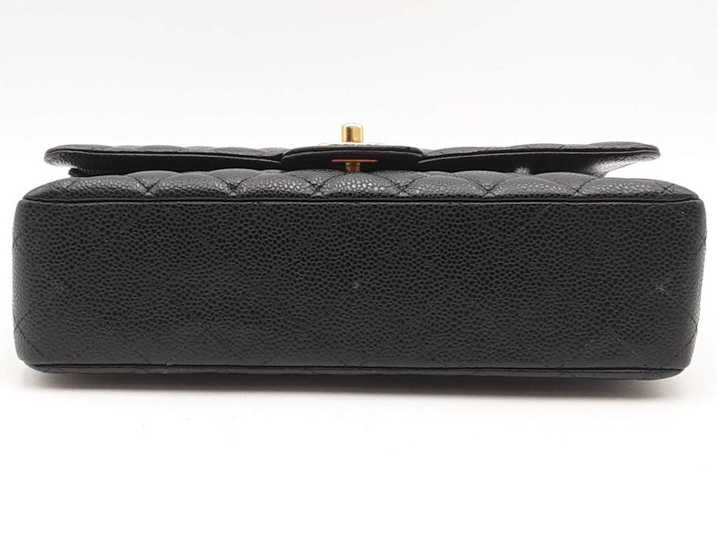 Chanel Medium Quilted Caviar Classic Double Flap Handbag Aa0925irxzsa