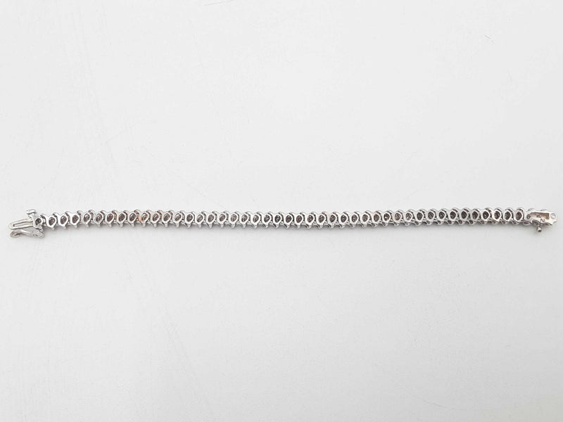 1.41ctw Diamonds 14k White Gold 14.3 Grams Bracelet 7 Inch Sd0625erzsa