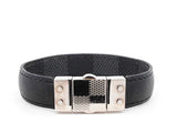 Louis Vuitton Damier Graphite Check It Reversible Bracelet Fw0925lxzdu