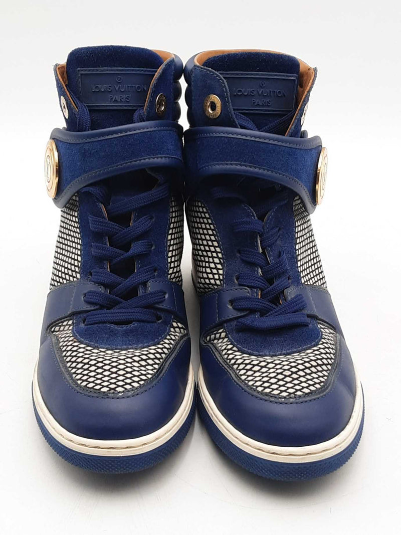 Louis Vuitton Postmark Wedge Sneakers Size 37 Eb1125prsa