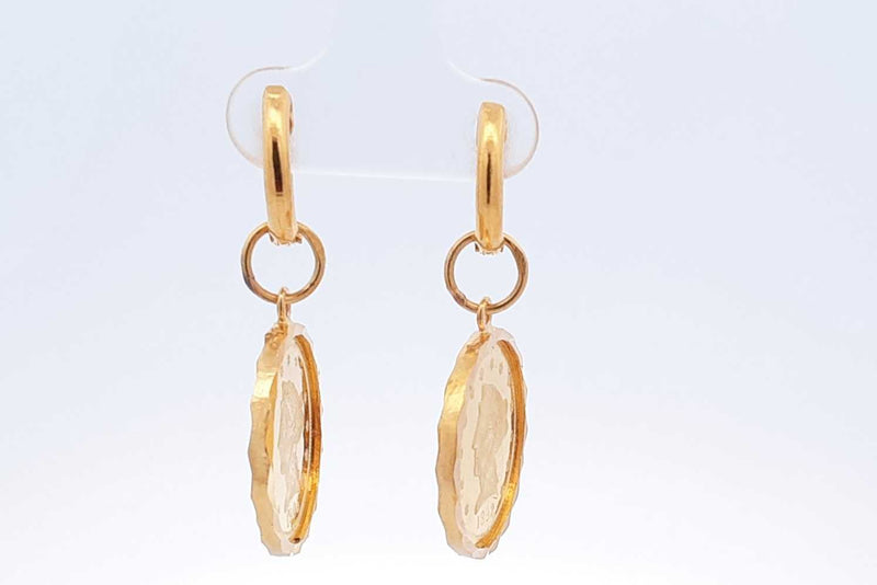 Gold Liberty Coin Earrings In 22k Yellow Gold Settings 9.81 Grams Eb1024rxzsa