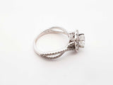 Neil Lane 1.7 Cttw Diamond & 14k White Gold Ring 4.7 Grams Size 8 Fw0425lrzxdu
