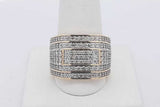 2.96cttw Diamond Ring In 10k Yellow Gold 9.2 Grams Size 10 Eb0726cxzsa