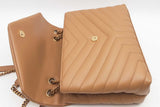 Yves Saint Laurent Chevron Quilted Leather Loulou Shoulder Bag Eb0626exzsa